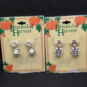 2 Pair Pilgrim Earrings